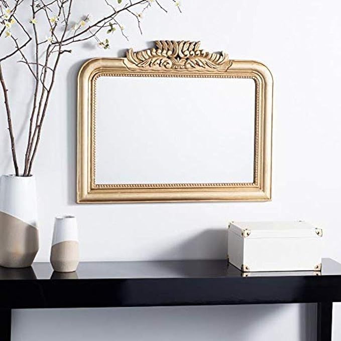 Safavieh Home Collection Parston 24 x 30-inch Golden Olive Traditional Decorative Mirror | Amazon (US)