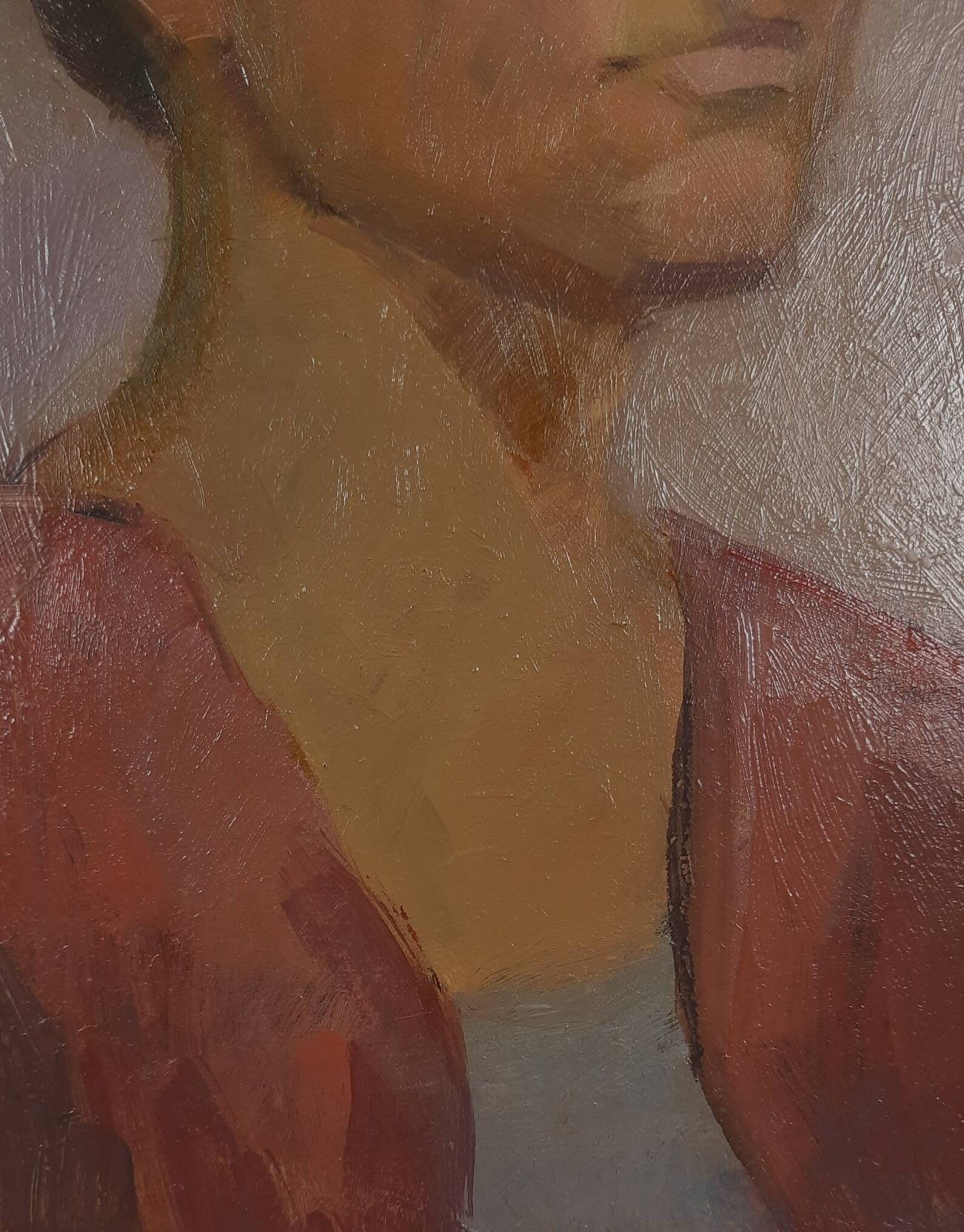 Original Oil Painting Female Portrait Ukrainian Painting | Etsy | Etsy (US)