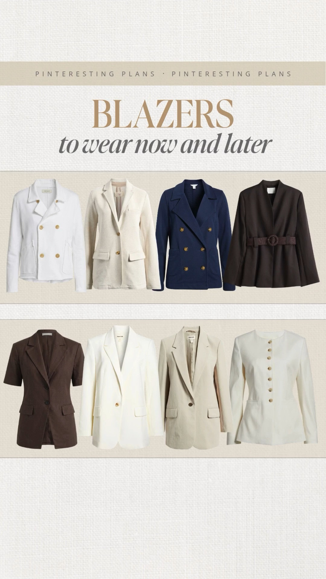 Blazers to wear now and a later 🙌🏻🙌🏻

#LTKdayinmylife #LTKWorkwear #LTKSeasonal