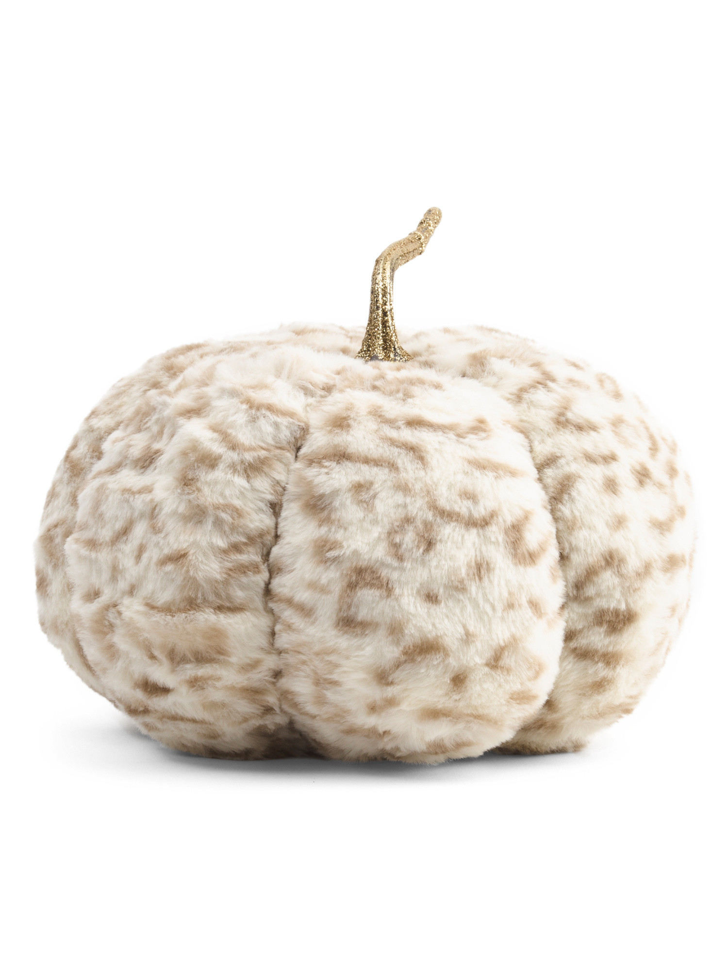 9.5in Animal Print Faux Fur Pumpkin | Pillows & Decor | Marshalls | Marshalls