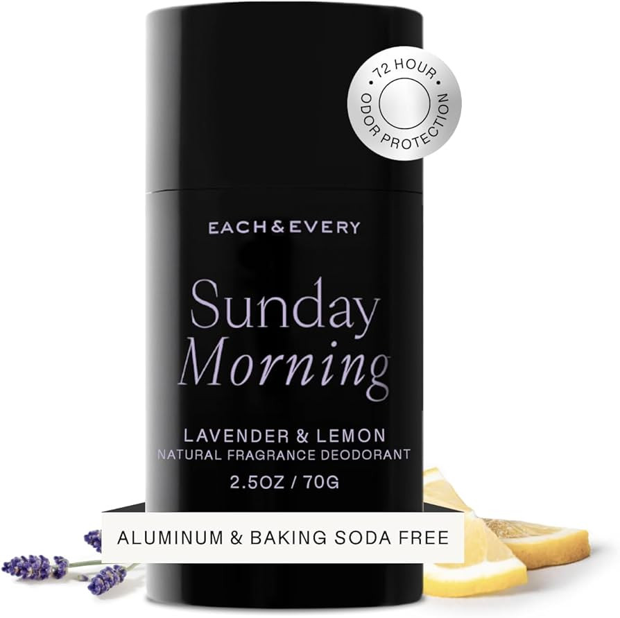 Each & Every Aluminum Free Deodorant for Women & Men - All Natural Deodorant for Sensitive Skin, ... | Amazon (US)