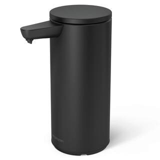 9 oz. Automatic Sensor Pump, Touchless Liquid Soap Dispenser, Matte Black Steel | The Home Depot