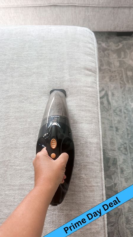 Prime Day Deal: handheld vacuum 
I use this daily! Great for in the house and even in the car. I especially love the pretty lines it leaves on our sectional & ottoman. Comes with several attachments  

#LTKhome #LTKxPrimeDay #LTKsalealert
