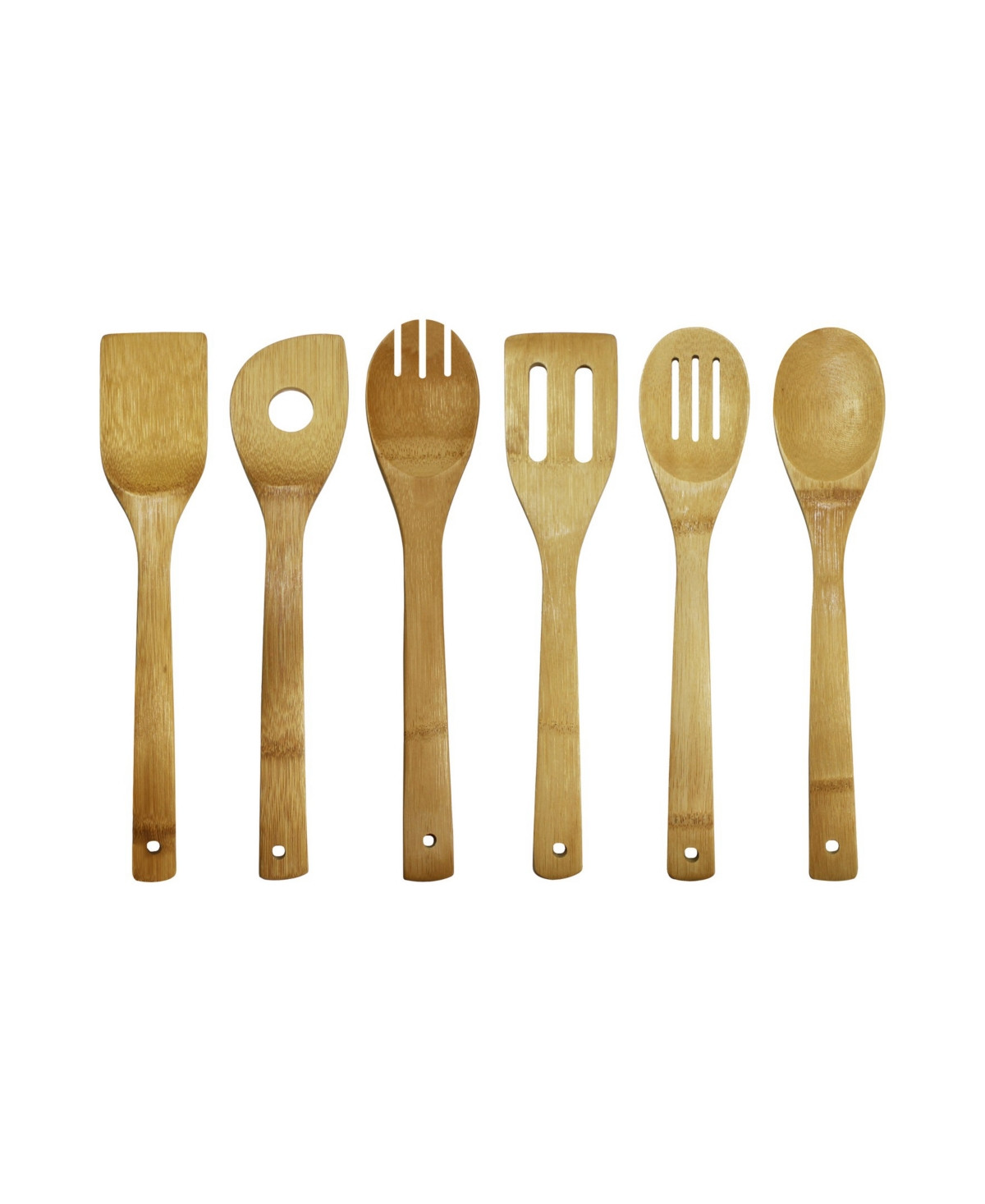 Oceanstar 7-Piece Bamboo Cooking Utensil Set | Macys (US)