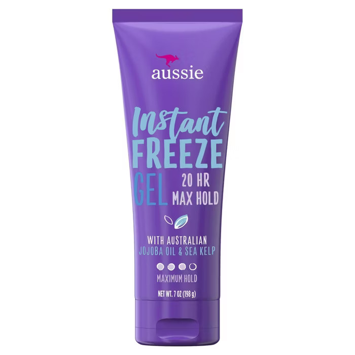 Aussie Instant Freeze Hair with Jojoba Oil & Sea Kelp Gel - 7.0oz | Target