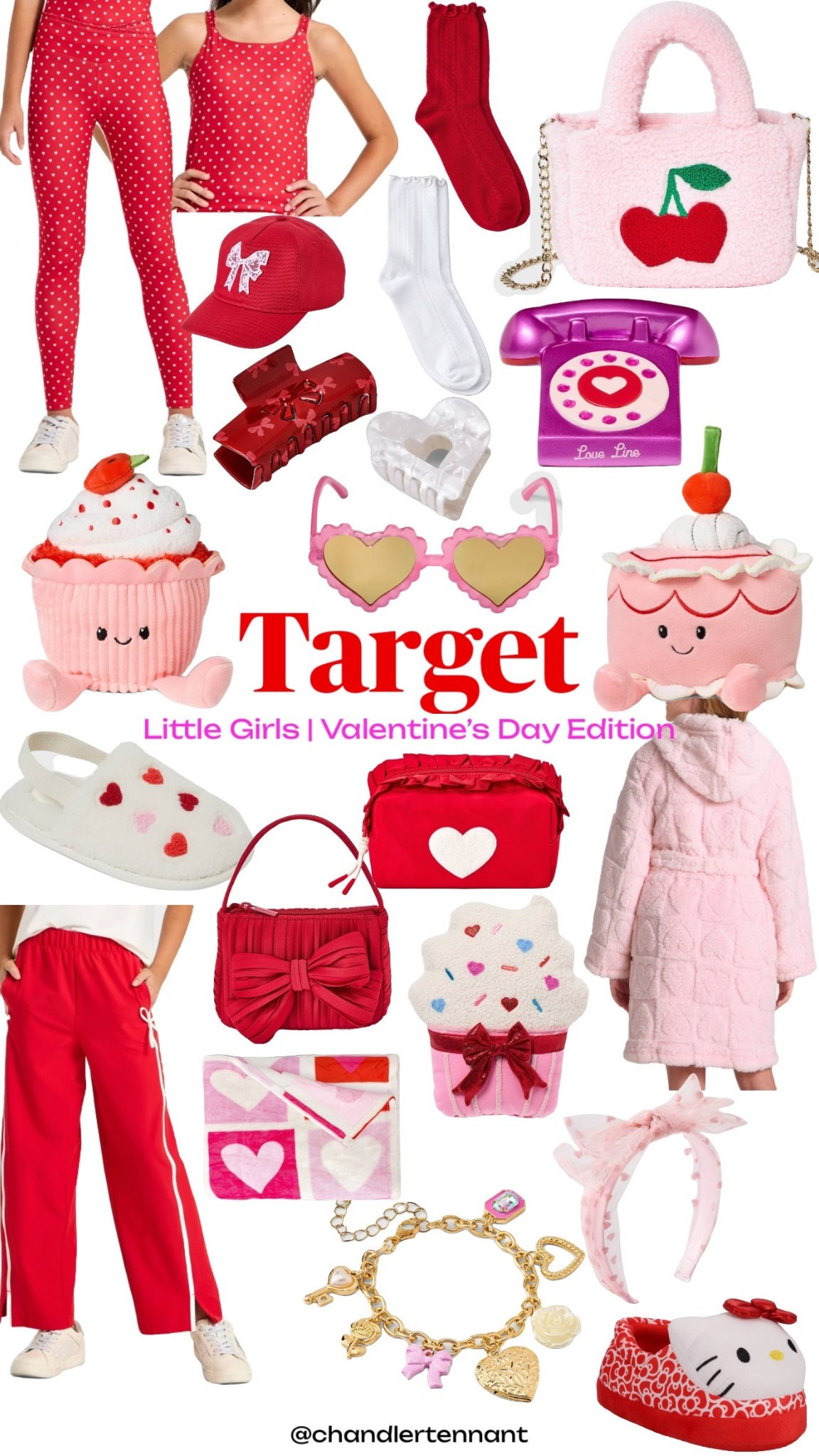 valentines day decor
Target | Little Girls Valentine’s Day Edition
Heart workout set 
Heart make up bag 
Bow purse
Bow pants
Heart robe 
Heart Blanket 
Heart glasses 
Charm bracelet
Hello kitty slippers

#LTKSeasonal #LTKootd #LTKKids