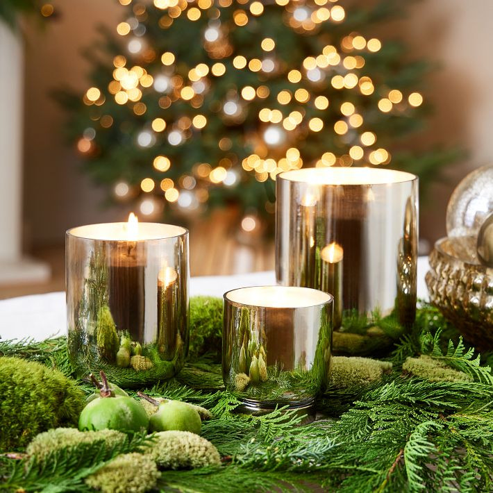 Foundations Glass Candles - Evergreen Fir | West Elm (US)
