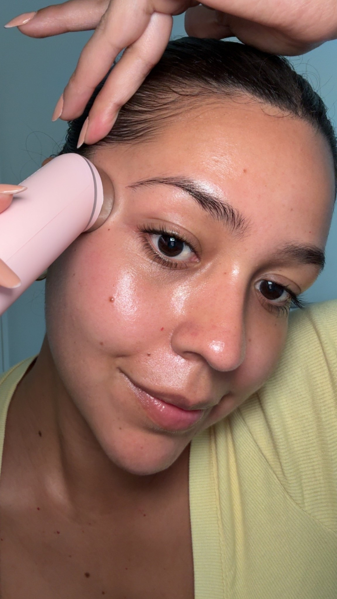 Two weeks in with the Medicube Booster Pro and I get the hype 👏🏽 My skin feels noticeably smoother and more hydrated.

#LTKBeauty #LTKU #LTKMidsize