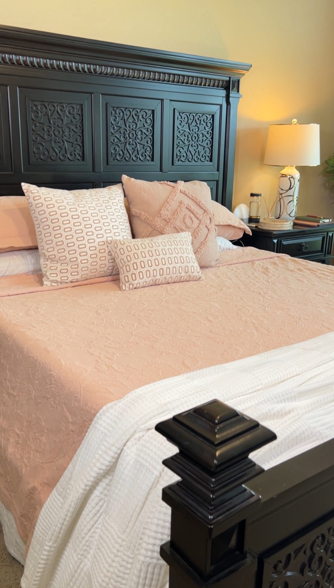 Orange is a great color to add to your bedroom. This bedding is my favorite  

#LTKHome #LTKSeasonal