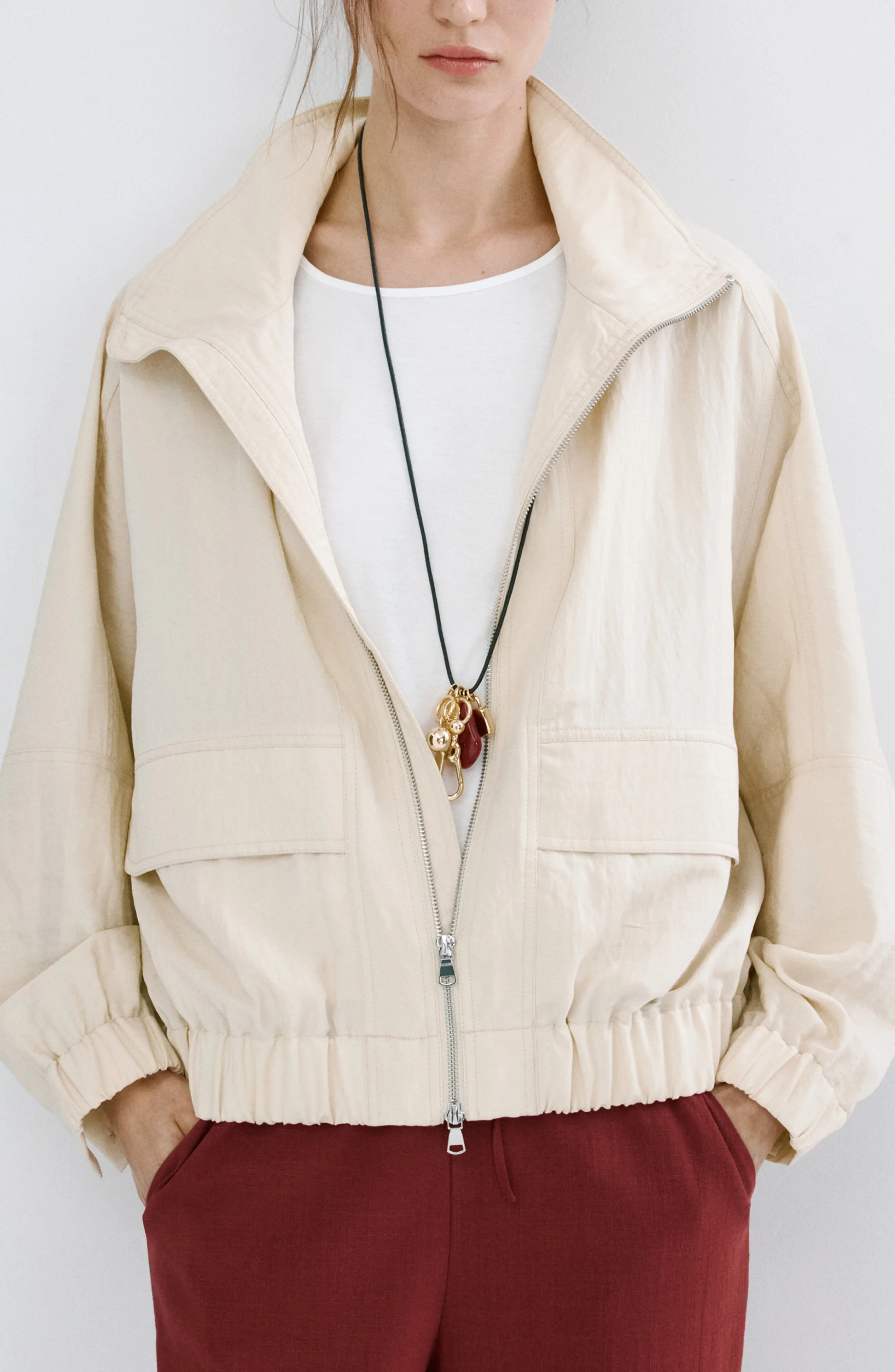 Starring Hailey Bieber Bomber Jacket (Women) | Nordstrom | Nordstrom