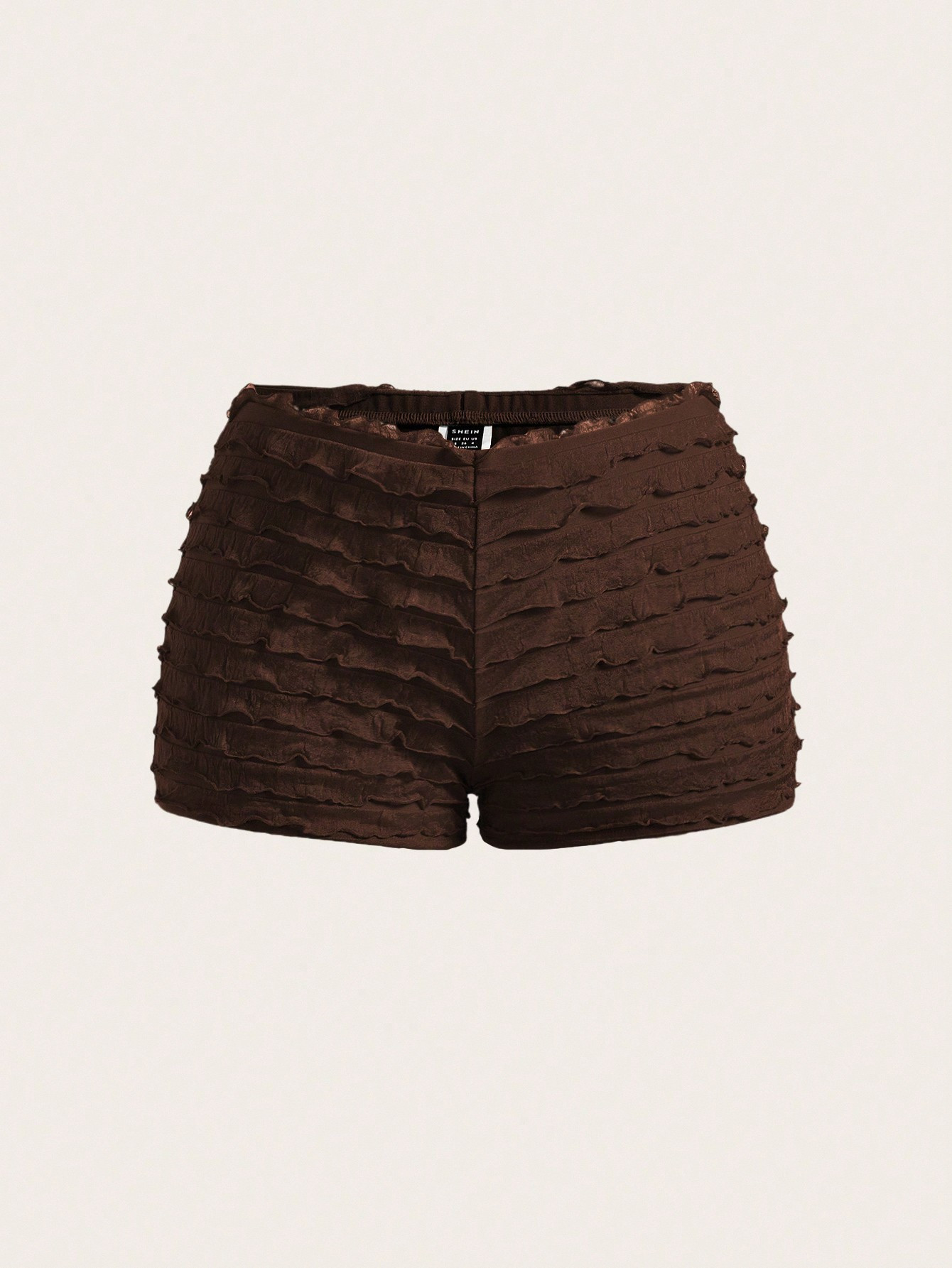 SHEIN Essnce Women's Casual Fashion  Low Rise Slim Fit Elasticity Mini Shorts Women Boxer Shorts ... | SHEIN