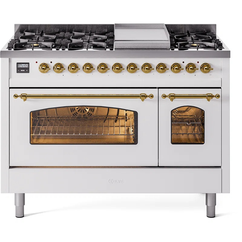 ILVE Nostalgie II 48 Dual Fuel Range | Wayfair North America