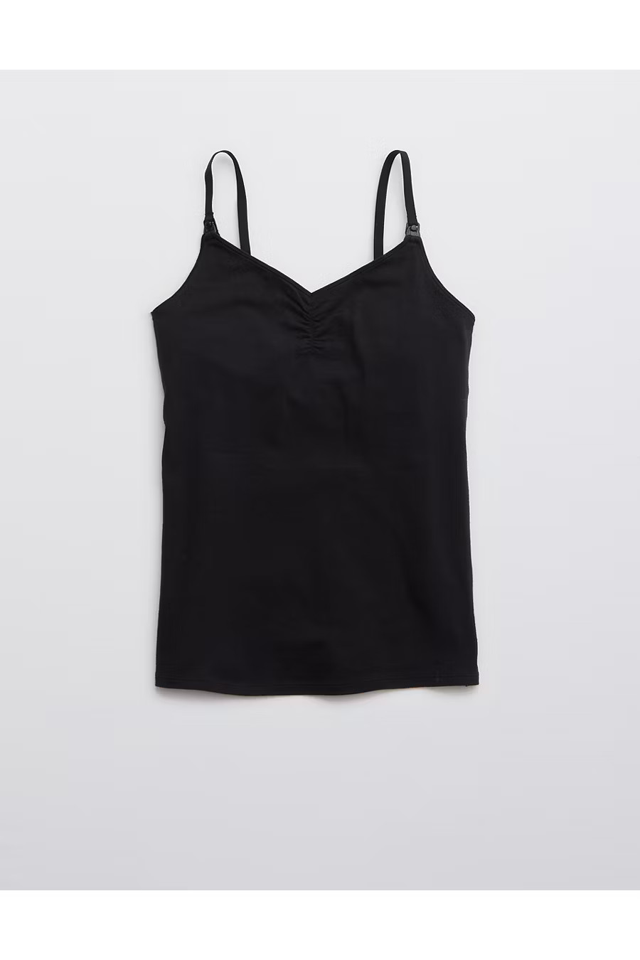 Mama By Aerie Nursing Tank Top Women's True Black M | Aerie