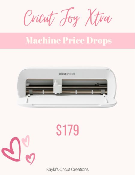 Cricut Joy Xtra machine sale 2/4-2/10

#LTKsalealert