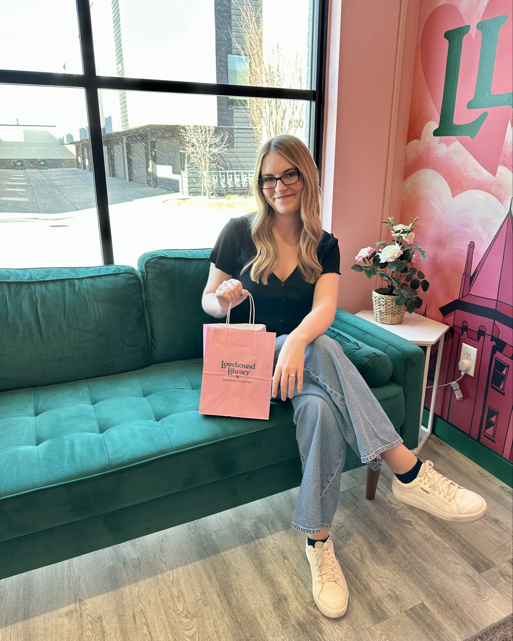 The outfit I wore to visit Lovebound Library in Salt Lake City! 💘 

#LTKxMadewell #LTKFindsUnder100