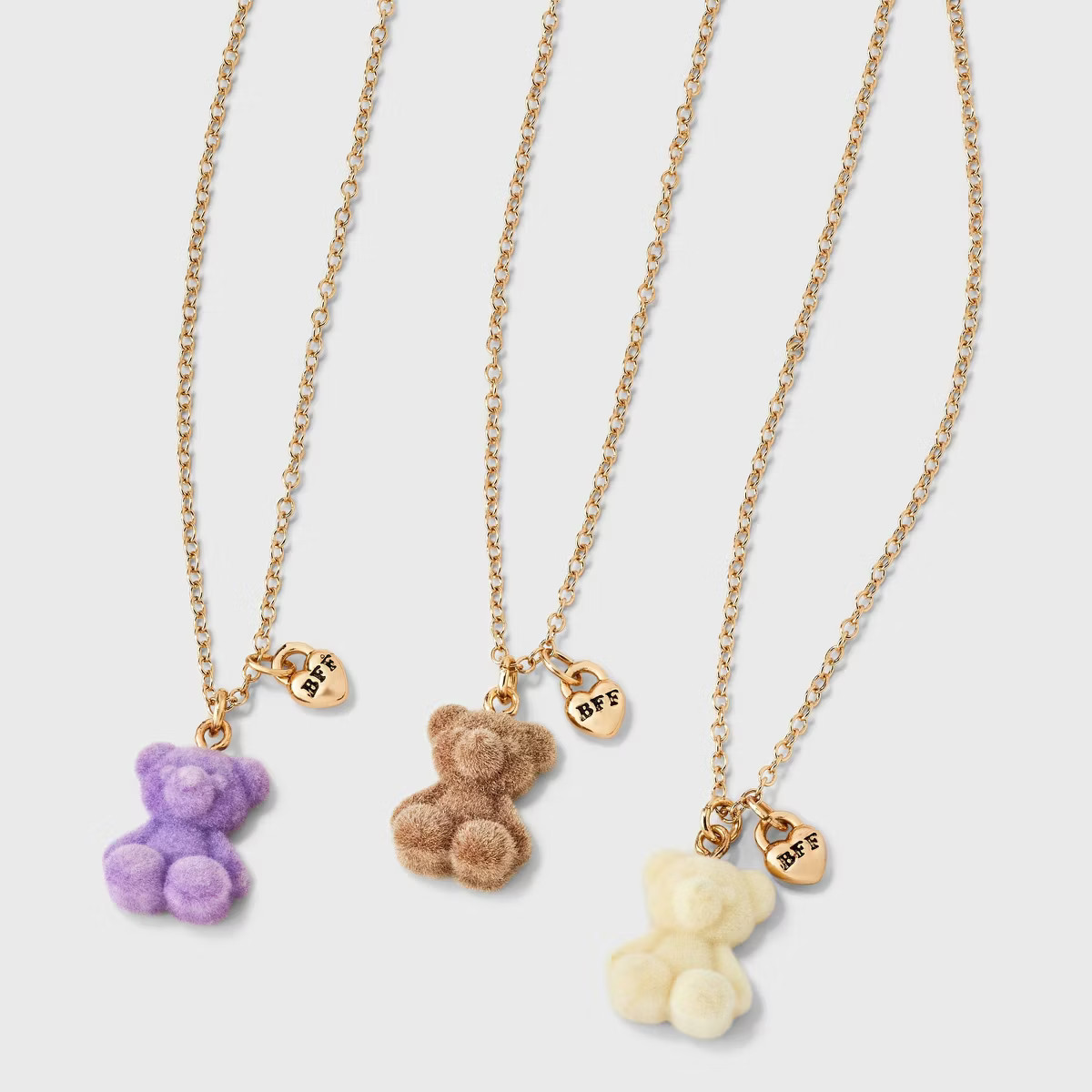 Girls' 3pk BFF Necklace Set - Cat & Jack™ | Target
