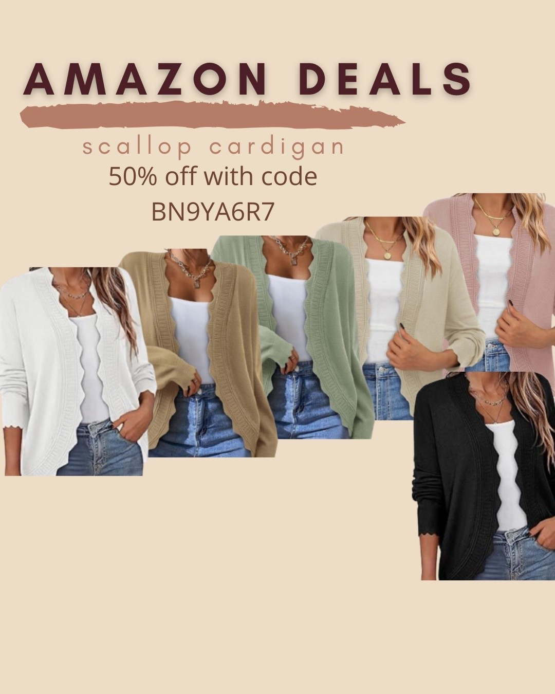 $10 ends 5/13

Amazon fashion
Amazon deals
Scallop cardigan

#LTKSaleAlert