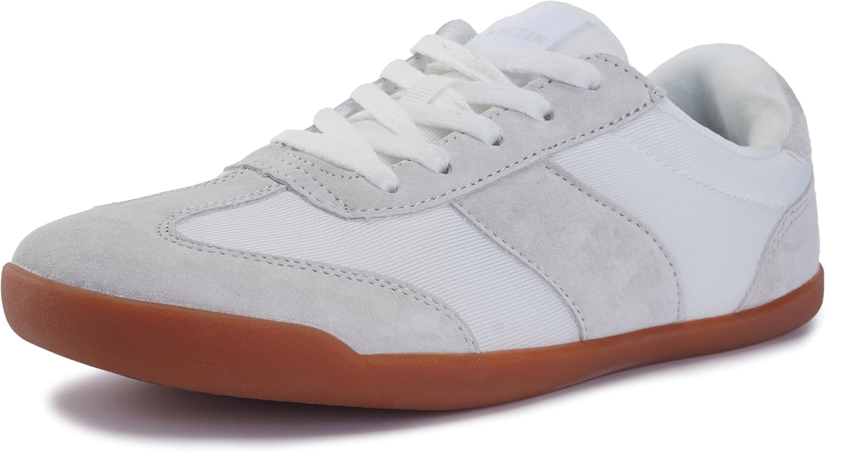 WHITIN Women's Wide Toe Box Barefoot Shoes | Fashion Suede Patchwork Design | Zero Drop Sole | Amazon (US)