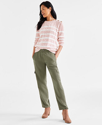 Style & Co Women's Soft Pull-On Cargo Pants, Created for Macy's - Macy's | Macy's