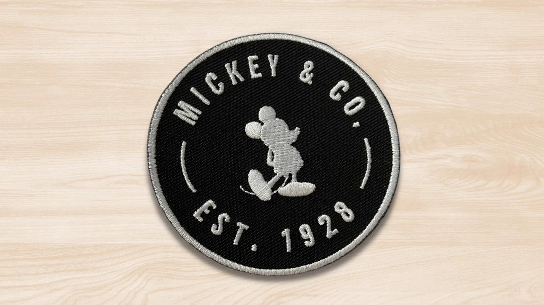 Mickey Mouse Embroidered Patch: Disneyland Iron on or Velcro (3x3 Inch) | Disney Themed Patch - E... | Etsy (US)