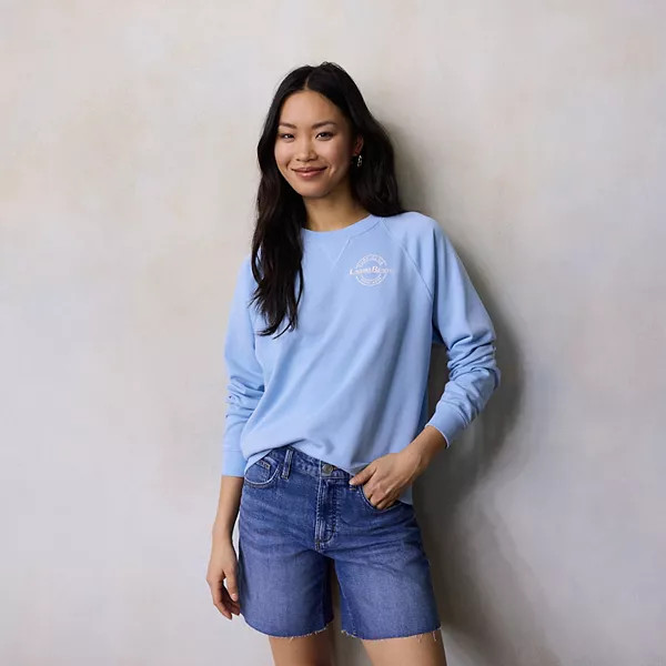 Women's LC Lauren Conrad Boyfriend Graphic Tee | Kohl's