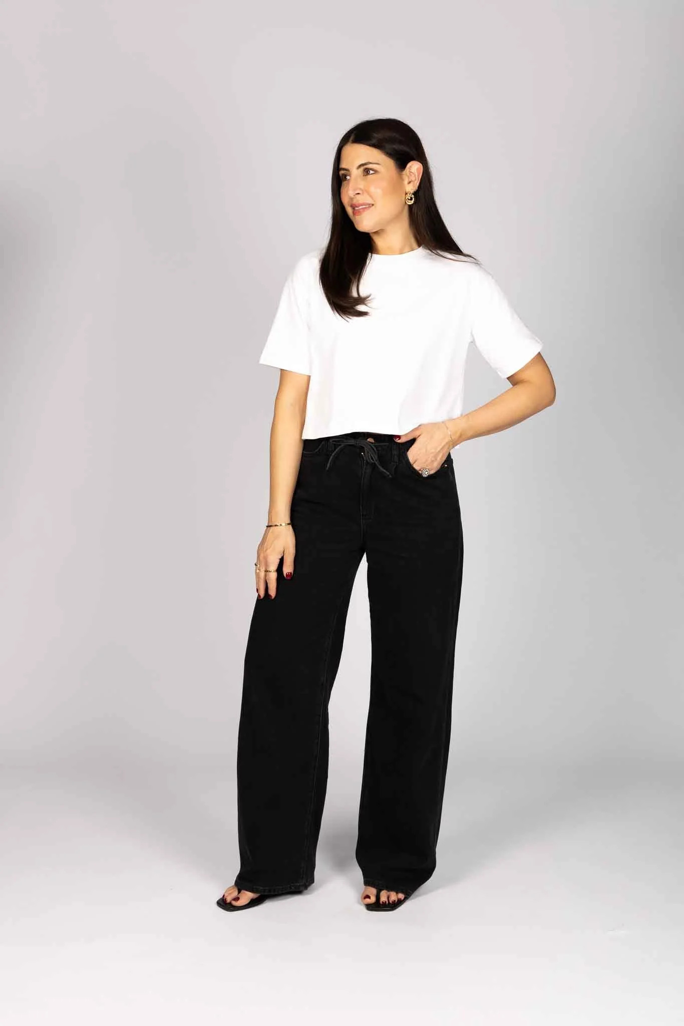 THE LENNY JEAN - BLACK DENIM | WAT The Brand