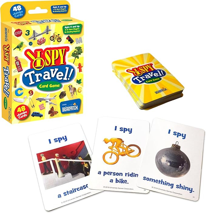 Briarpatch SPY Travel Card Game, based on the SPY books,For Preschool Kids, Ages 4+ | Amazon (US)