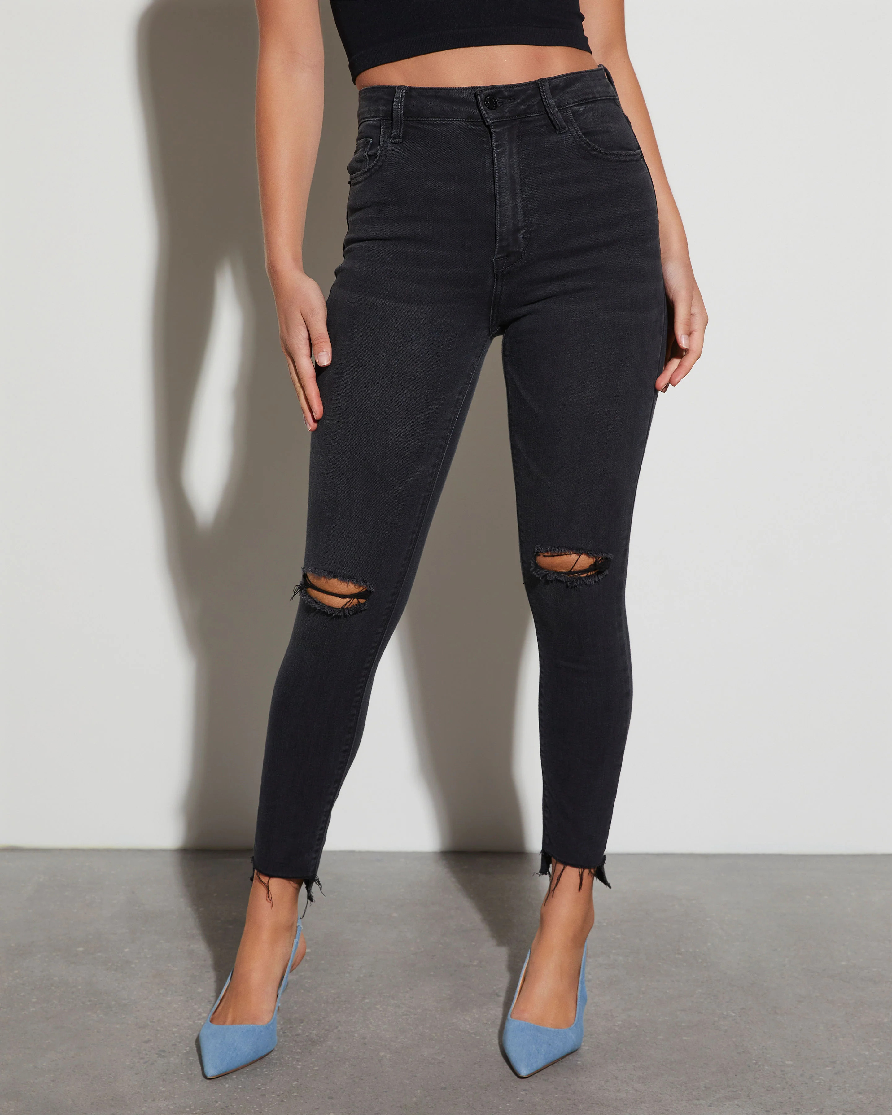 Volt High Rise Distressed Skinny | VICI