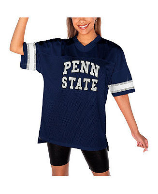 Women's Navy Penn State Nittany Lions Until Kickoff Rhinestone Fashion T-Shirt | Macy's