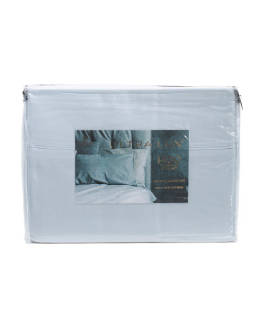 1400tc Cvc Solid Sheet Set | TJ Maxx