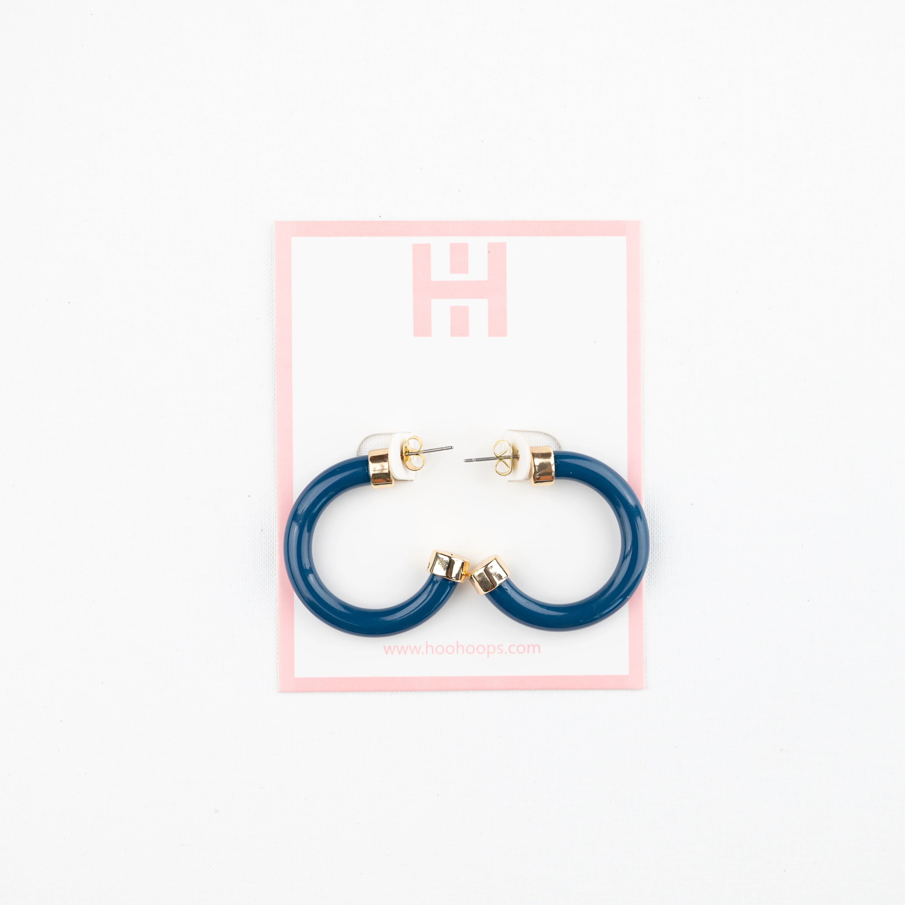 Minis - Navy | Hoo Hoops