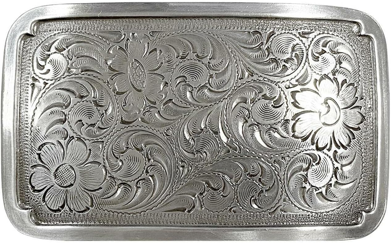 Western Floral Dogs Birds Star Replacement Belt Buckle Fits 1-1/2"(38mm) Belt Strap-Multi-Style Options | Amazon (US)