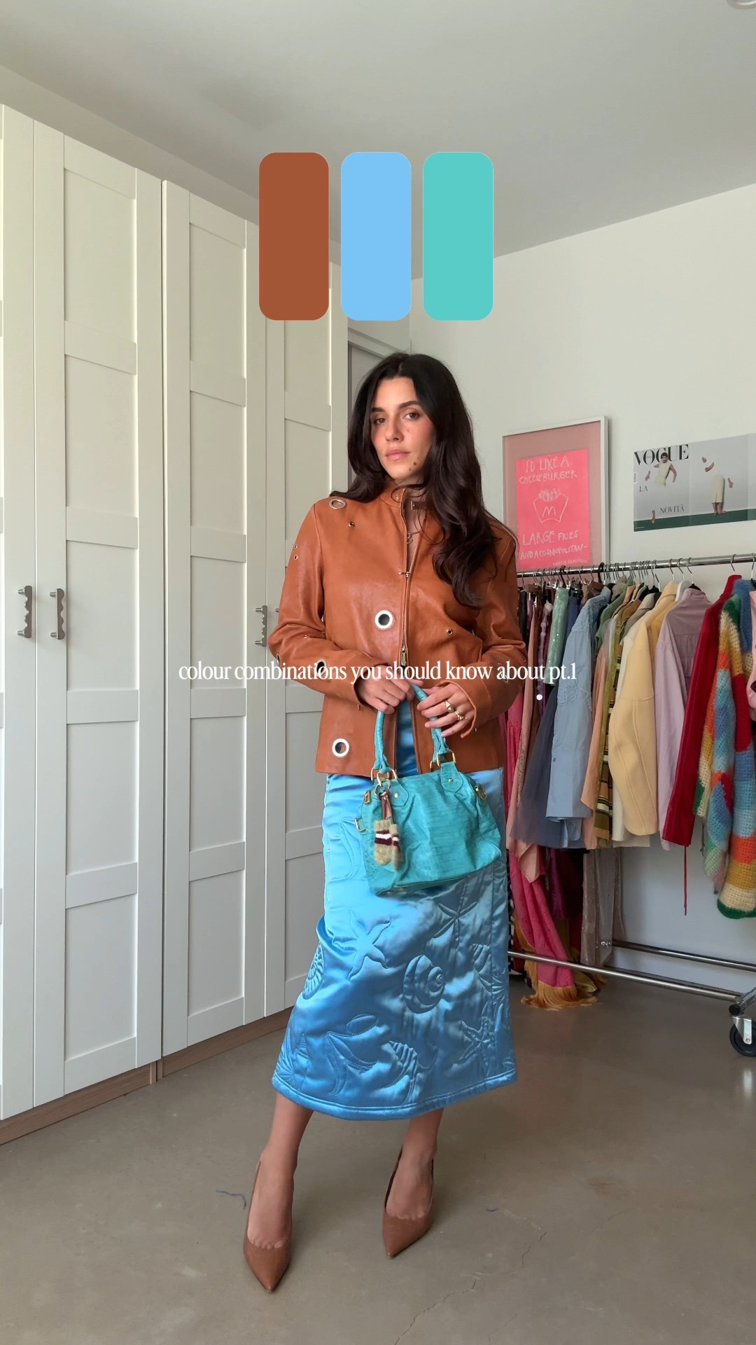 Colour combinations you should know about! Pt. 1!
Styling blue, brown & turquoise together! 

#LTKsummer #LTKaustralia #LTKstyletip