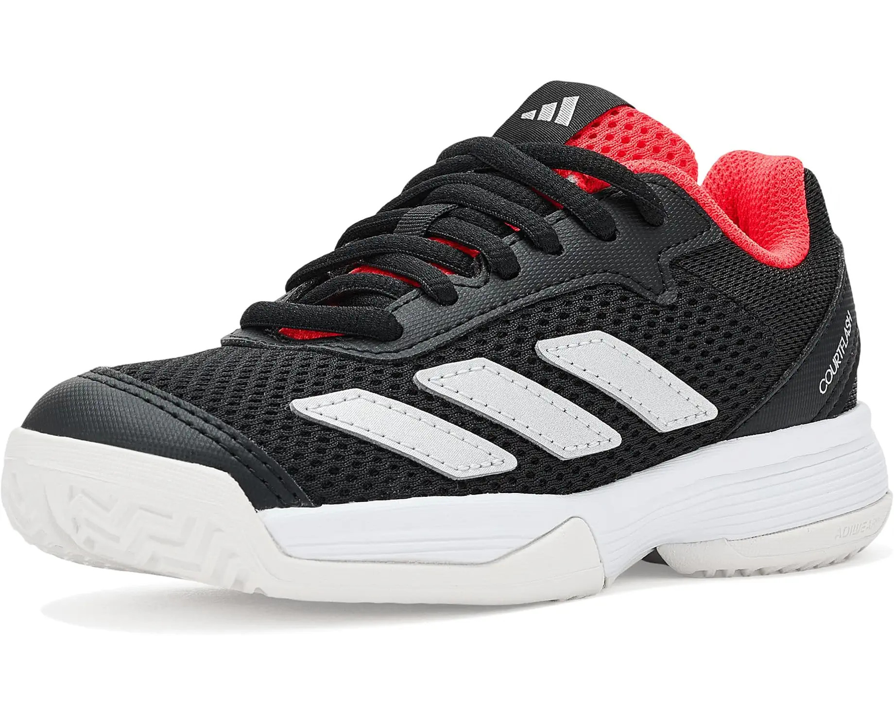 Kids adidas Kids Courtflash Tennis Shoes (Little Kid/Big Kid) | Zappos