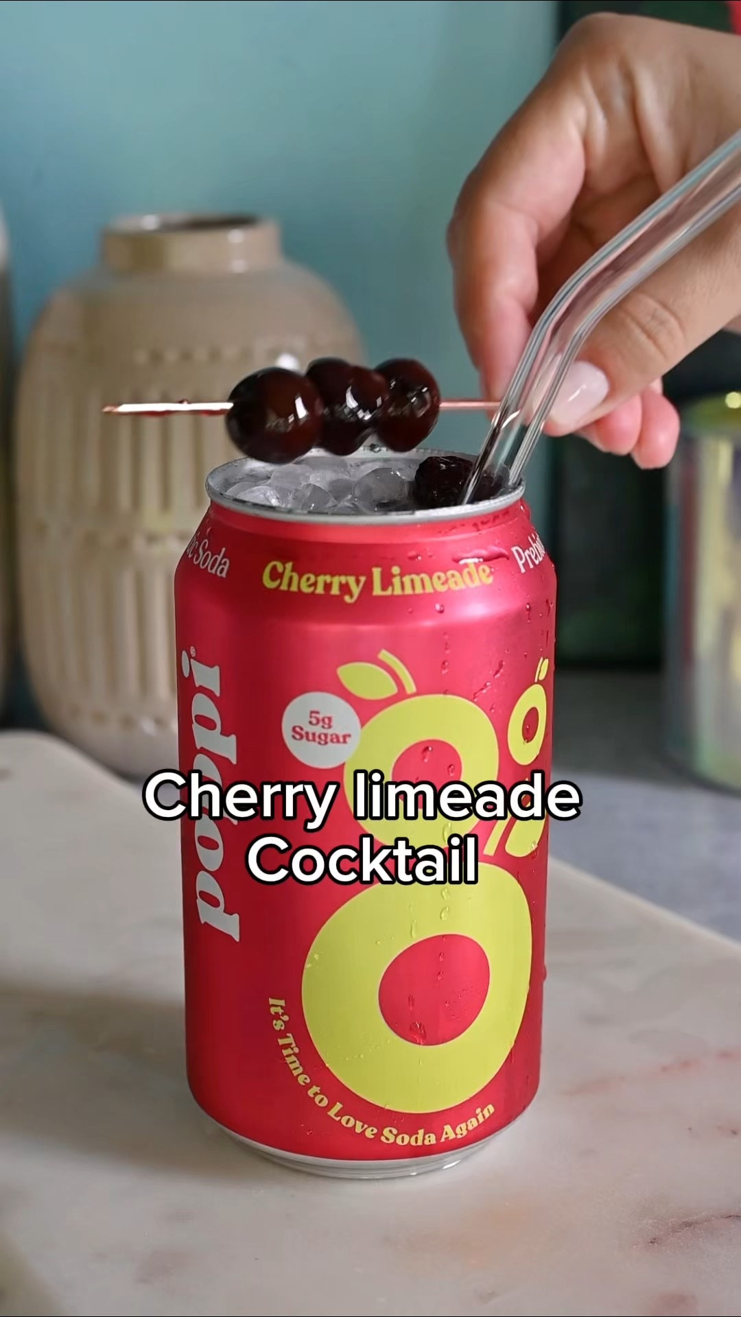 Spring and open can cocktails 🫶🏼

Cherry limeade cocktail
Ingredients:
• Cherry limeade soda (empty about a quarter)
• 2oz vodka 
• Cocktail infusion of dried fruits and herbs 
• Amarena cherries 



#LTKHome #LTKWatchNow