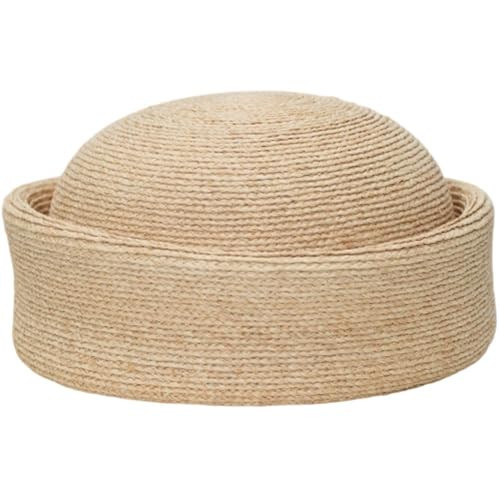 Womens Straw Pillbox Hat, Vintage Artist Hat French Beret Cap Summer Sun Hat Painter Hat Church Tea Party Hat for Women Brown | Amazon (US)