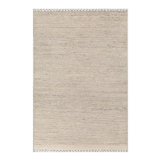 Mollie Handwoven Wool Rug, Light Beige, 8.10'x12' | West Elm (US)