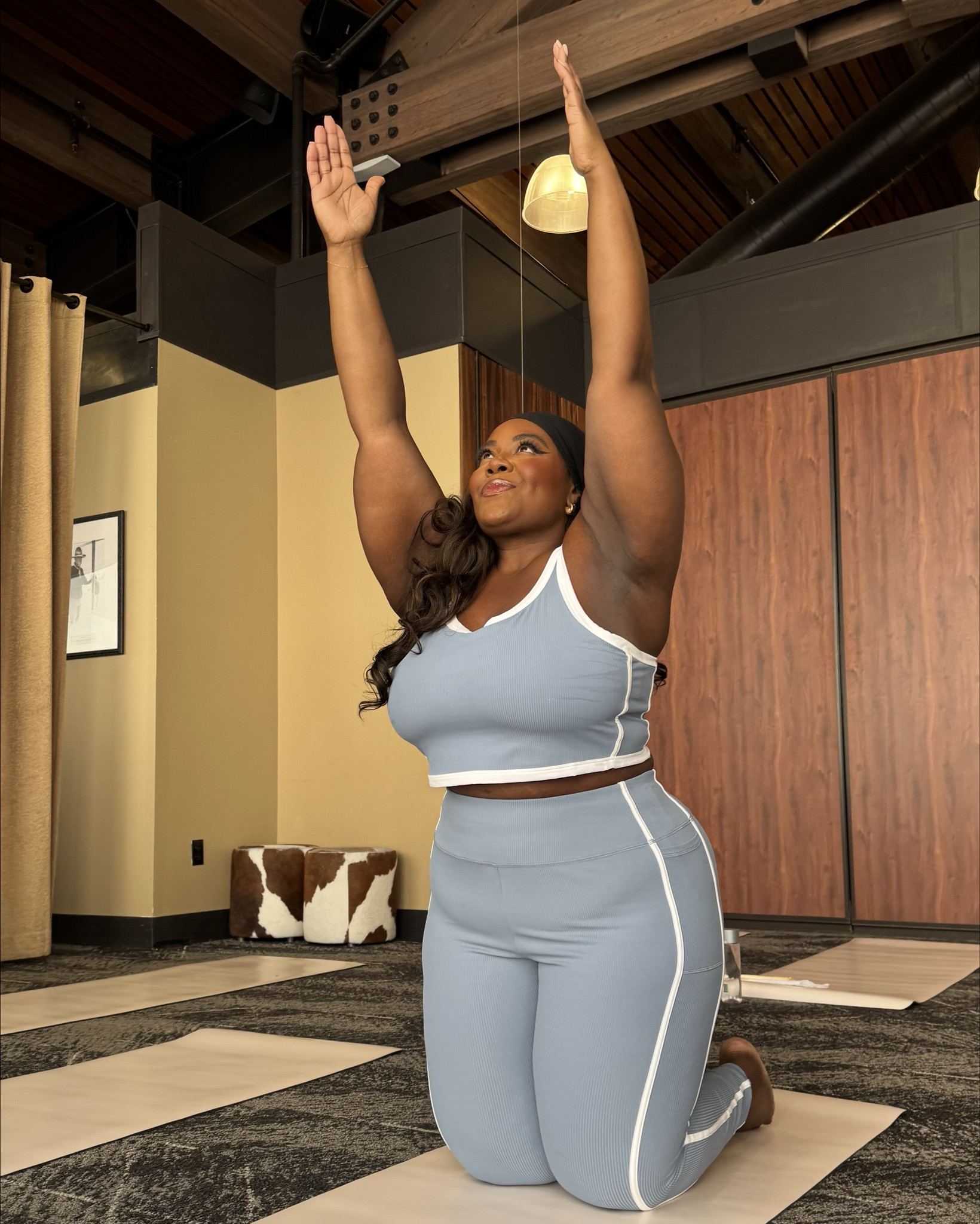 mindful movement and breath work - also this set is so cute and comfortable for this exact kind of activity - I’m wearing a 3 but definitely should have gotten a 2 

#LTKFindsUnder100 #LTKPlusSize #LTKBeauty