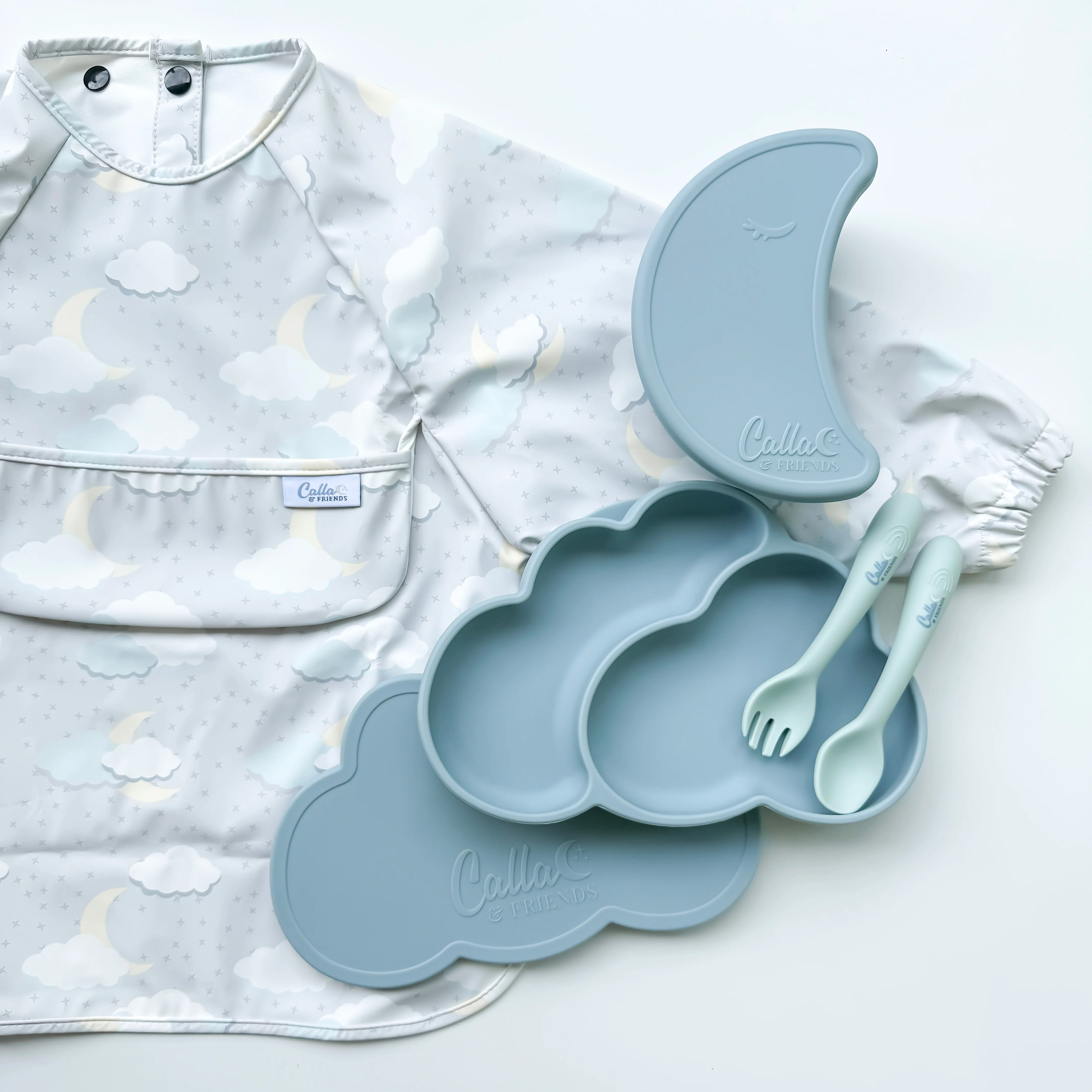 C&F x Tess Annique Souray - On Cloud 9 Grayson Bib | Calla & Friends