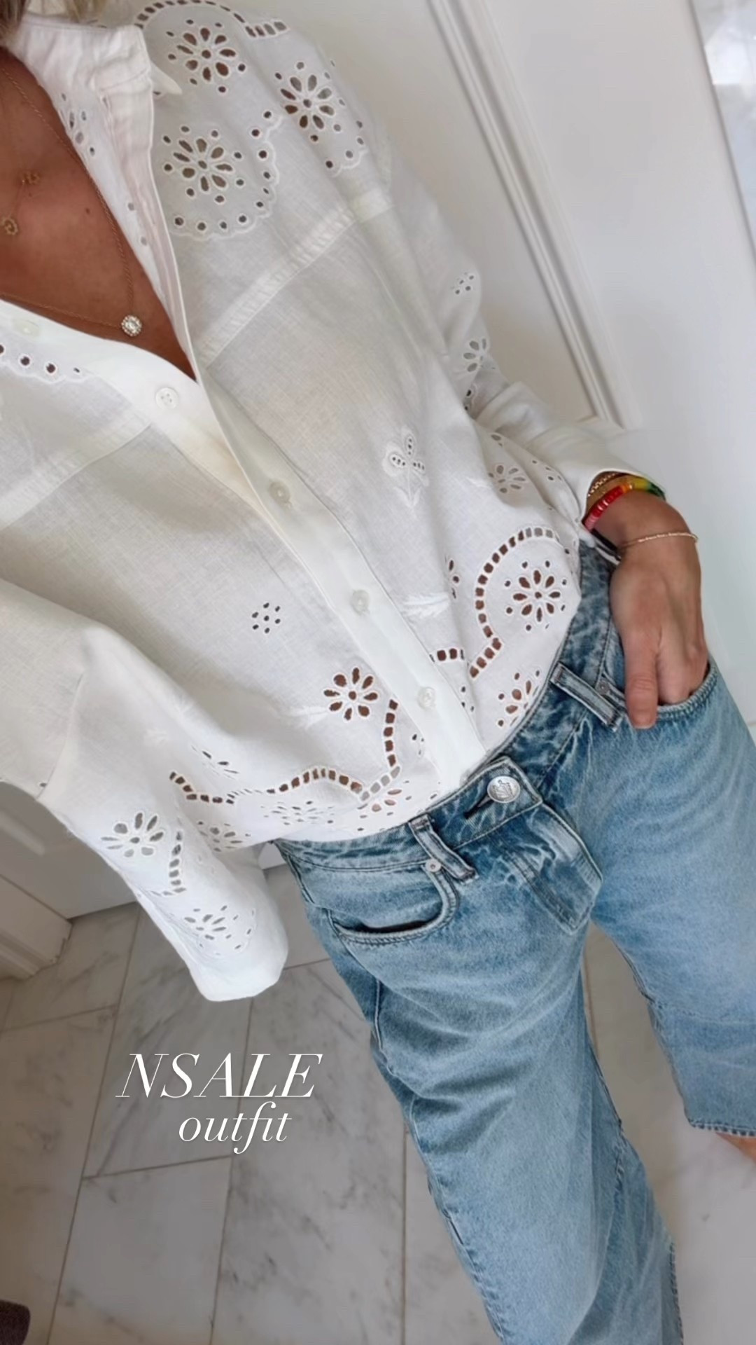 NSale outfit - jeans on sale! Fit tts 