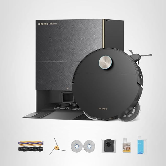 DREAME X60 Max Ultra Complete Robot Vacuum and Mop, Upgraded from X50 Series, 3.13in (7.95cm) Ult... | Amazon (US)