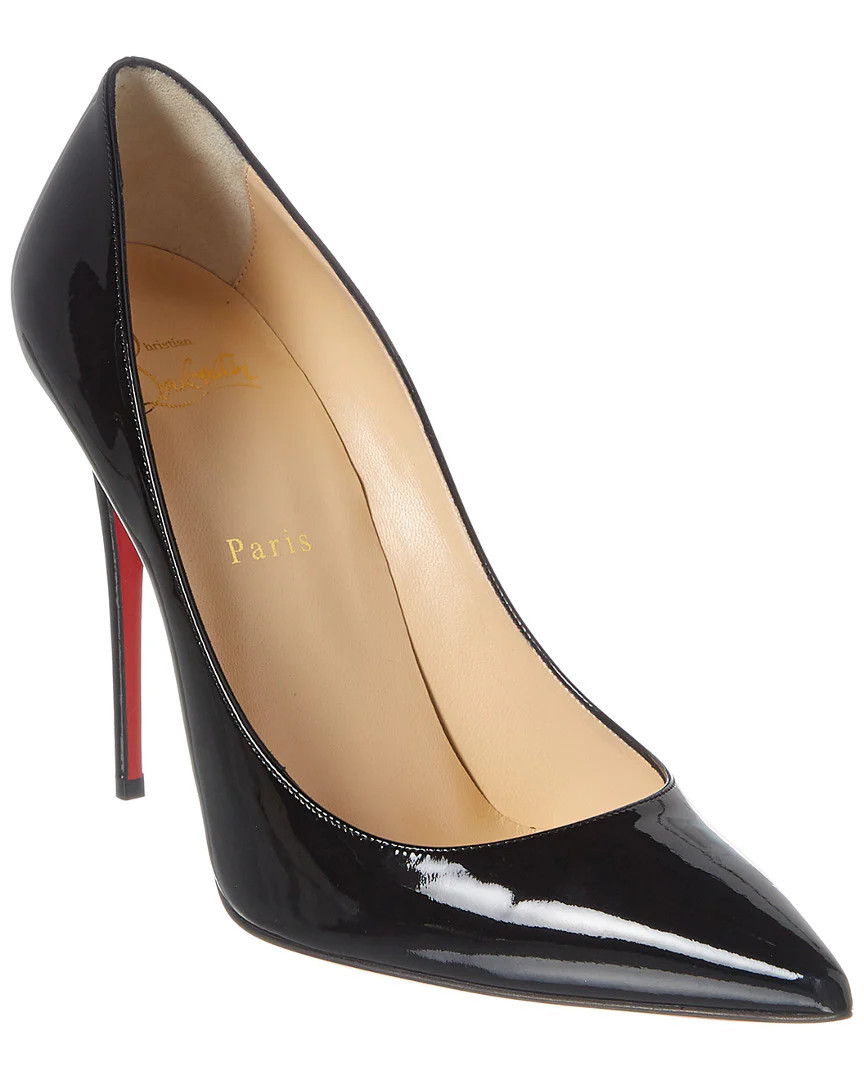 Christian Louboutin Kate 100 Patent Pump | Shop Simon