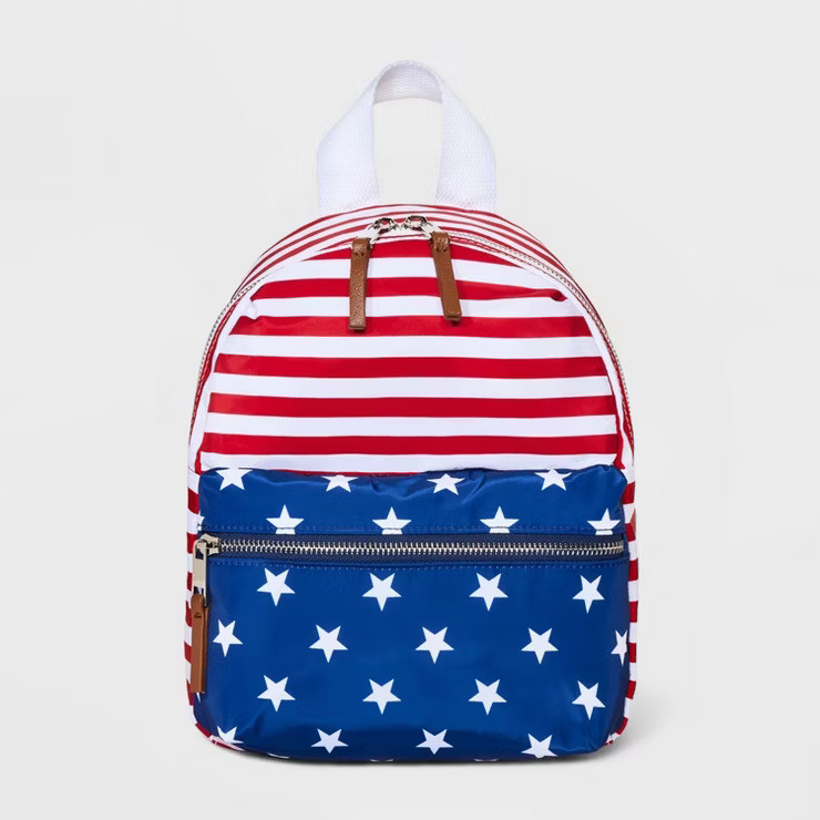 Mad Love 11.1" Americana Mini Backpack - Star Print | Target