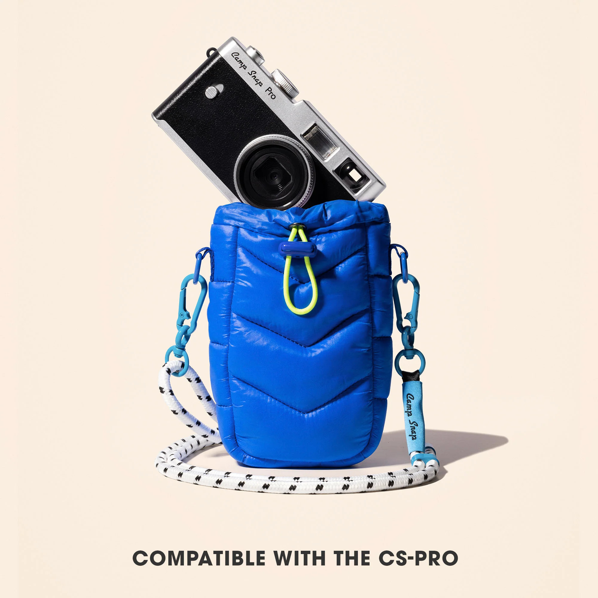 Sleeping Bag and Camp Snap Pro - Blue | Camp Snap