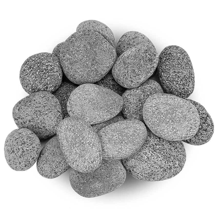 Stanbroil Tumbled Lava Rock Pebbles for Indoor or Outdoor Gas Fire Pits and Fireplaces - 10 pound... | Amazon (US)
