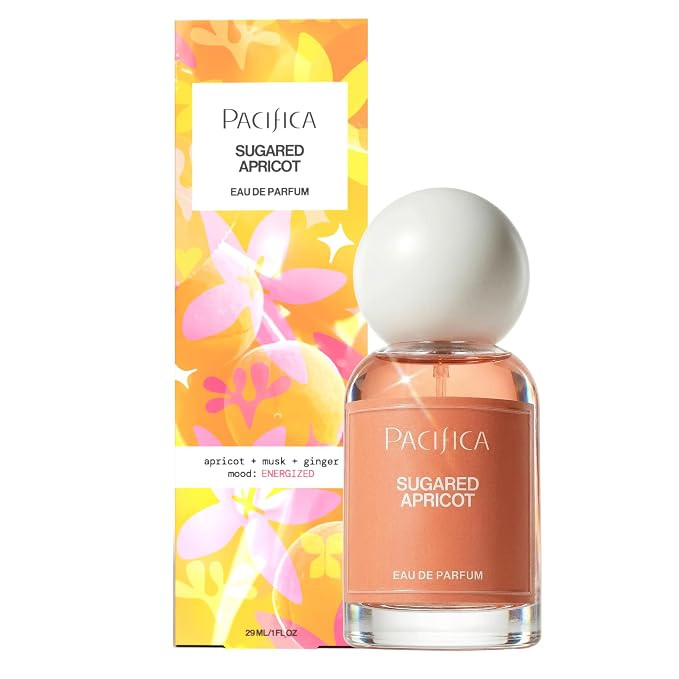 Pacifica Sugared Apricot Perfume for Women – Sweet Fruity Floral Eau de Parfum with Apricot Pea... | Amazon (US)