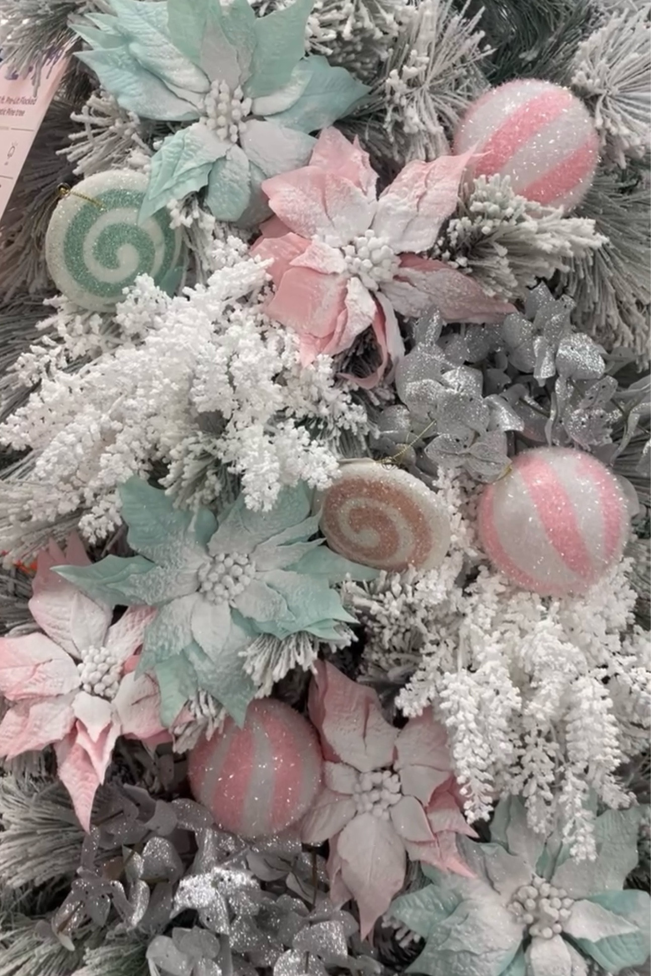 These pastel colors are beautiful on this flocked Christmas tree. 

#LTKSeasonal #LTKHome #LTKFamily
