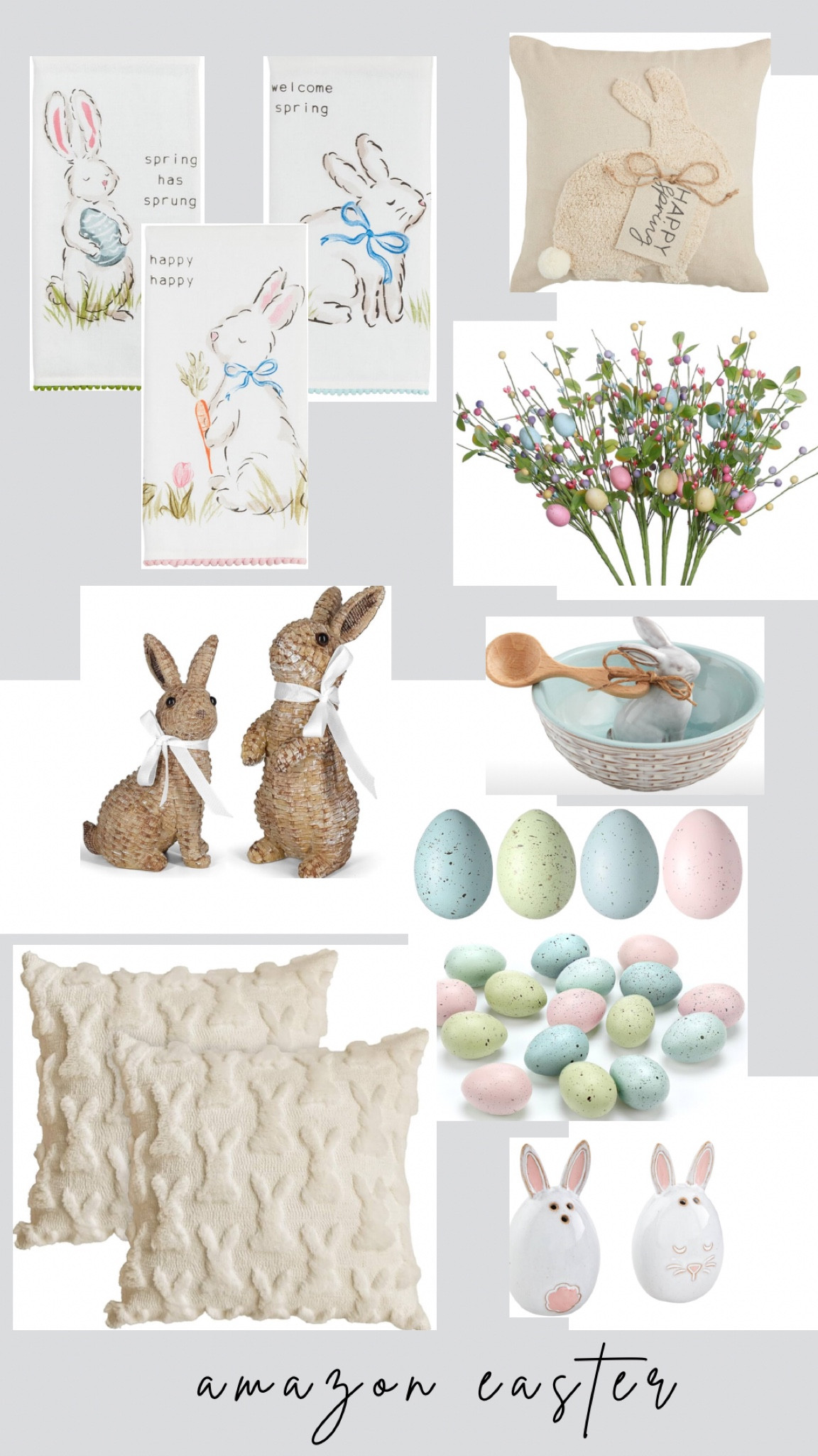 Amazon Easter Decor
Amazon seasonal decor
Amazon spring decor 

#LTKSeasonal #LTKFindsUnder50 #LTKStyleTip