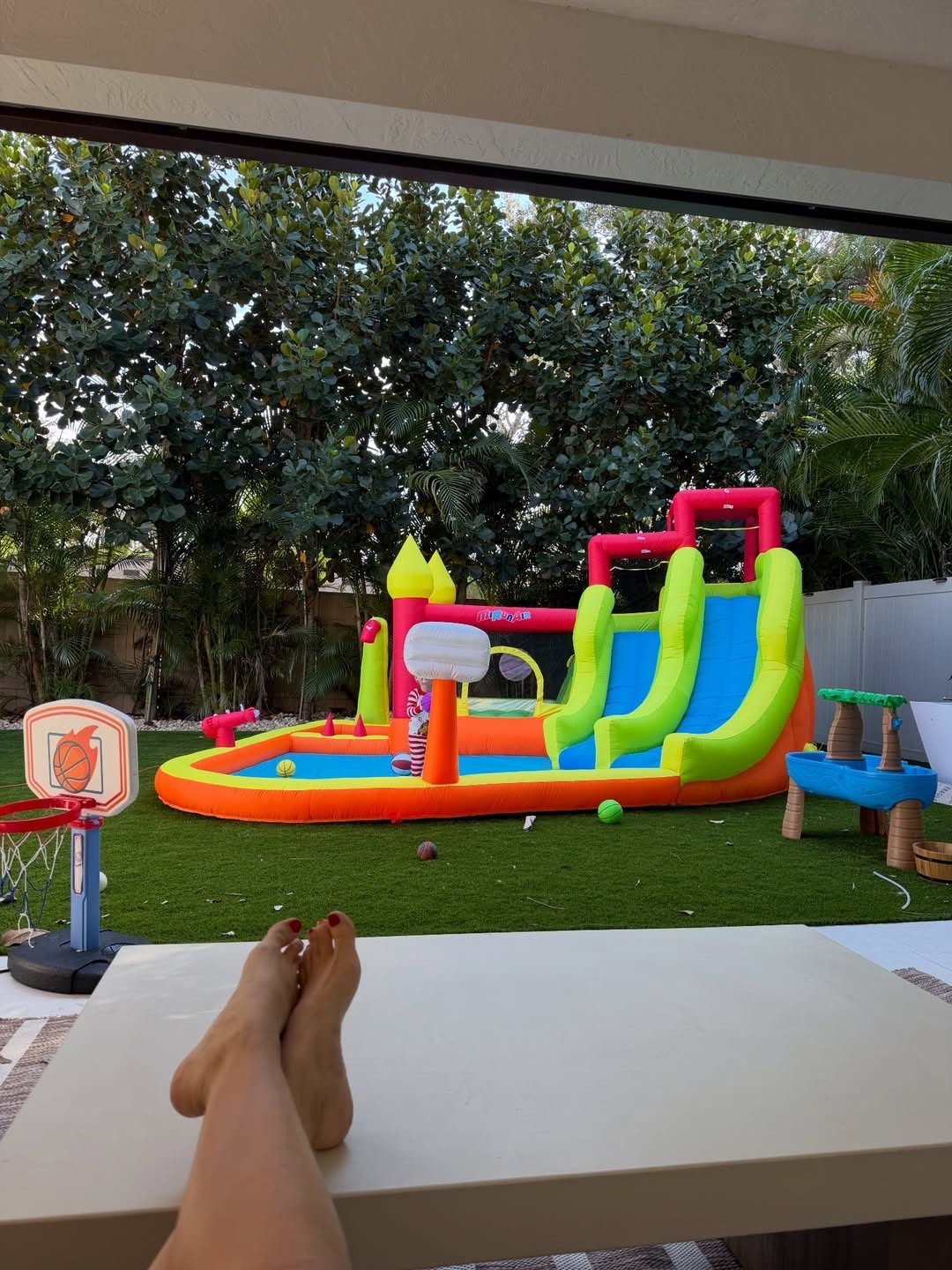 Amazon inflatable water park bounce house for under $400! Such a great investment for the little ones, they will play for HOURS!

#LTKHome #LTKmomlife #LTKKids
