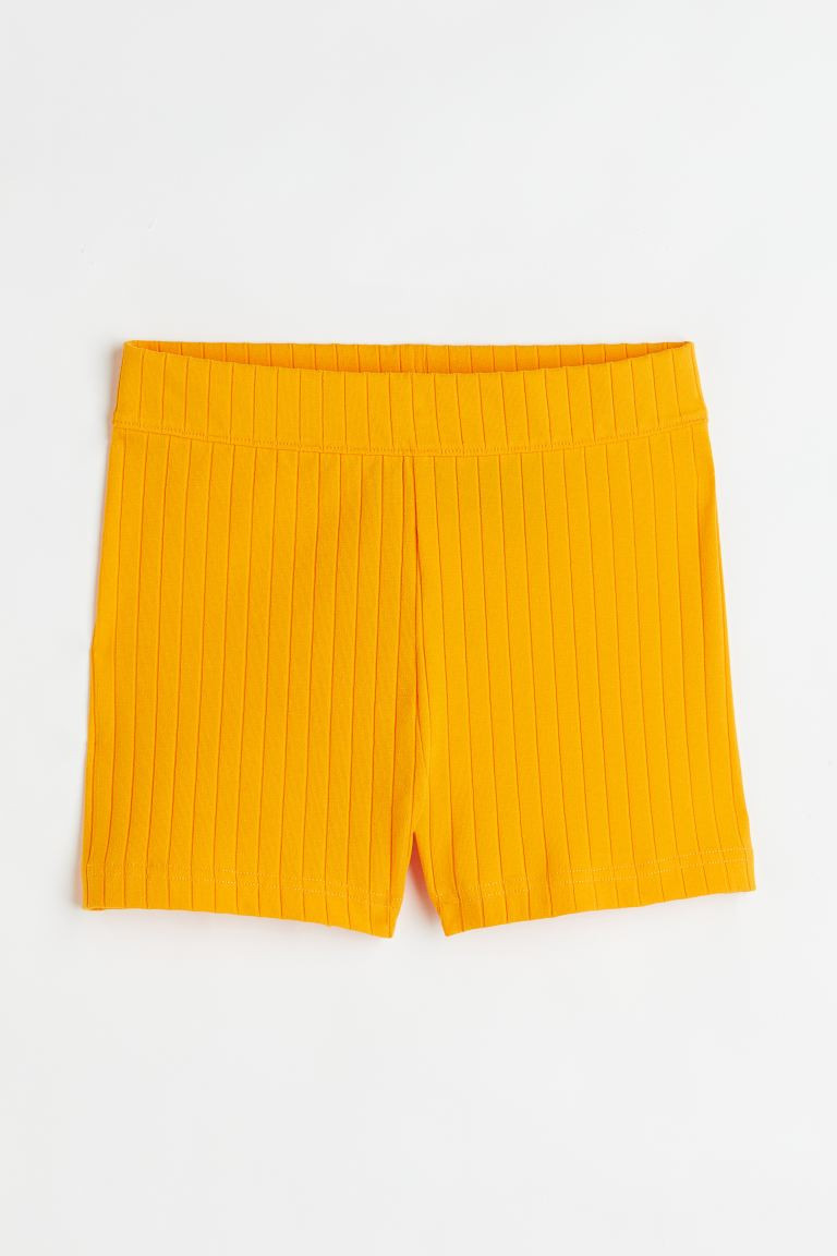 Ribbed jersey shorts | H&M (UK, MY, IN, SG, PH, TW, HK)